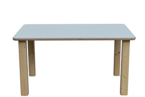 Kindertisch - weiße, rechteckige Tischplatte - NEU - Die Schreiner Christoph Siegel