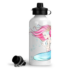 Trinkflasche Wasserflasche Motiv Meerjungfrau Kinder Junge Mädchen - wolga-kreativ