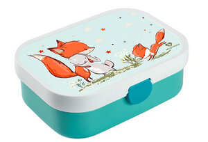 Brotdose Bento Lunchbox Motiv Waldtiere für Kinder Mädchen Junge KiTa - wolga-kreativ