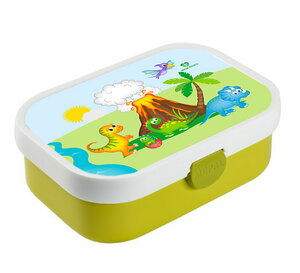 Brotdose Bento Lunchbox Motiv Dinosaurier für Kinder Mädchen Junge KiTa - wolga-kreativ