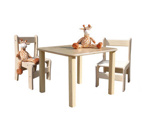 Kindersitzgruppe - Tisch und 2 Stühle - Die Schreiner Christoph Siegel
