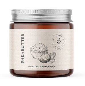 Sheabutter unraffiniert kaltgepresst BIO 100g - FLORIA - NATURAL ORGANIC CARE