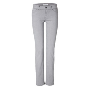 Womens Straight Jeans Black Silver - goodsociety