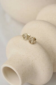 Russian Rings Ohrringe aus 925 Sterling Silber oder Fairtrade Gold - Wild Fawn Jewellery