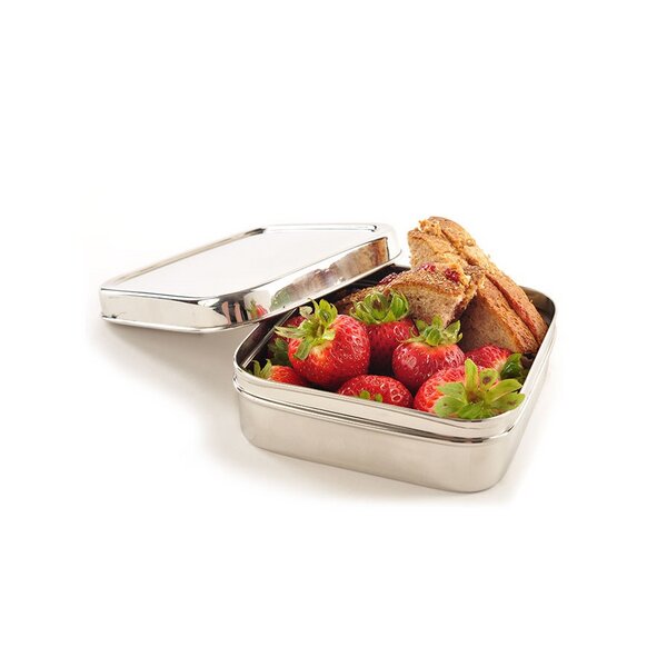 Sass & Belle Brotdose Mit Eulen-Motiv – 12x12x5 Cm, BPA-frei, Spülmaschinenfest (Deckel Nicht), Für Schule & Büro