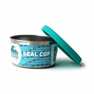 ECOlunchbox Seal Cup Solo, Runddose aus Edelstahl mit Silikondeckel - ECOlunchbox