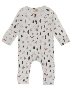 Baby Langarm Schlafanzug *Foxwood* Bio Baumwolle | Turtledove London - Turtledove London