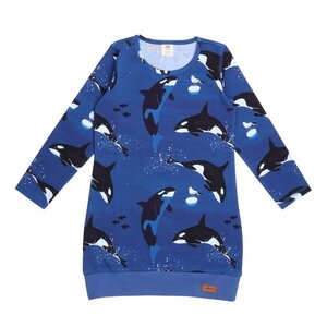 Sport Kleid Orcas blau - Walkiddy