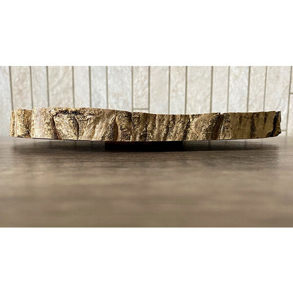 Ecoceramik Keramik-Blumentopf Handbemalt – Kugelform Mit Untersetzer, 24 Cm Durchmesser, Für Drinnen, Weißes Unikat