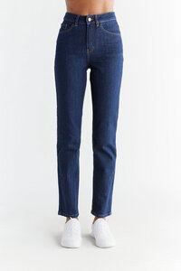 EVERMIND - Damen Regular Fit Jeans aus Bio-Baumwolle WL1009 - Evermind