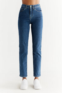 EVERMIND - Damen Regular Fit Jeans aus Bio-Baumwolle WL1009 - Evermind