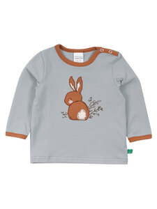 Baby Langarmshirt Hello Bunny - Fred's World by Green Cotton