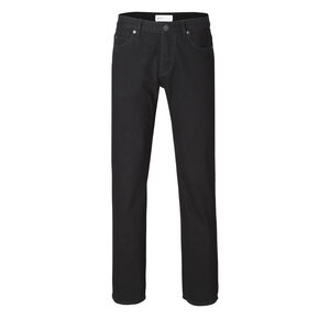 Mens Straight Jeans Black One Wash - goodsociety