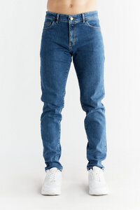 EVERMIND - Herren Slim Fit Jeans aus Bio-Baumwolle MG1012 - Evermind