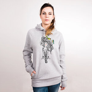 Nature is My Label - Frauenhoodie aus Bio-Baumwolle - Coromandel