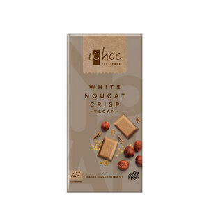 Bio Schokolade White Nougat Crisp vegan - Mitienda Shop
