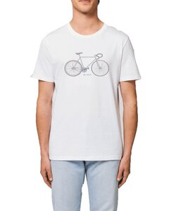 YTWOO Unisex nachhaltiges T-Shirt mit Fahrrad, Rad auf Bio Tshirt - YTWOO