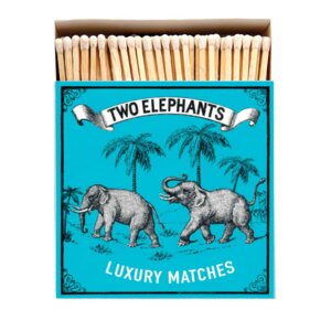 Two Elephants Matchbox Streichhölzer - Archivist