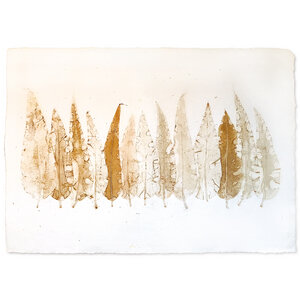 Unikat "BIG FOREST" aus handgeschöpftem Papier - Sundara