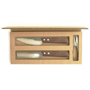 Geschenkset Küchenmesser Authentic Blades und kleine Kräuterschere - Authentic Blades