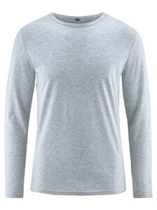HempAge Herren Langarm-Shirt Hanf/Bio-Baumwolle/Yak - HempAge