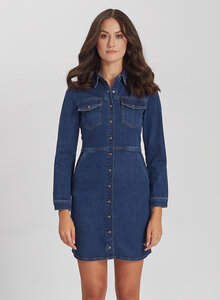 CAMILIA - Denim Jeans Kleid aus Bio Baumwolle - Barta - organic & recycled