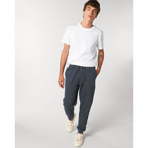 Unisex Jogginghose/Sweatpants aus Bio-Baumwolle - Grau/Blau - dressgoat