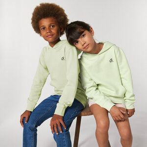 Kinder Hoodie/Pullover aus Bio-Baumwolle - Goaty - grün - dressgoat