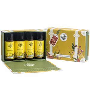 Travel Set Zitronengras und Zedernholz - The Handmade Soap Company