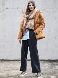 Veganer Winterschal - MADELINE - KnowledgeCotton Apparel