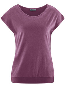 Damen Yoga T-Shirt Hanf/Bio-Baumwolle - HempAge