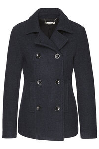 Damen Cabanjacke aus 100% Schurwolle mit TENCEL "Caban jacket heavy wool" - Wunderwerk