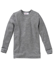 Kinder Langarm-Unterhemd Bio-Baumwolle/Bio-Wolle/Seide - People Wear Organic