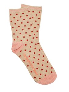 Lurex glitter dot socks - KnowledgeCotton Apparel
