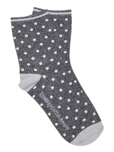 Lurex glitter dot socks - KnowledgeCotton Apparel