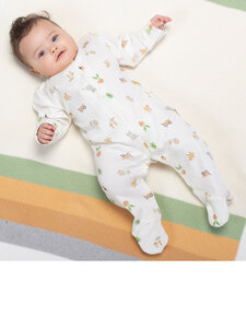 Baby Schlafanzug mit Fuss Good-Life reine Bio-Baumwolle - Kite Clothing