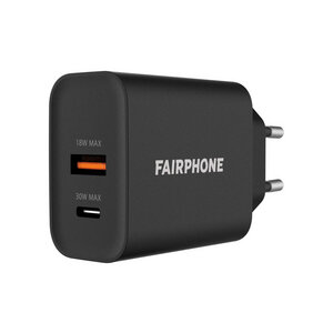 Fairphone 4 Duales Ladegerät (USB-A und -C) - Fairphone