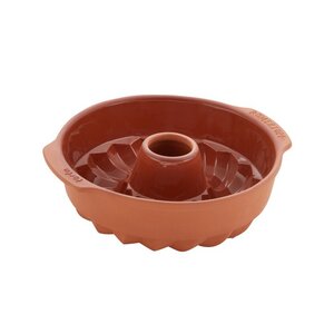 Römertopf® Kuchenbackform Kranz glasierte Keramik Natur-Ton - Römertopf®