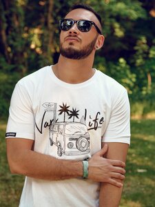 Herren Shirt VAN LIFE CLOTHING T-SHIRT GENTS - Soulcover