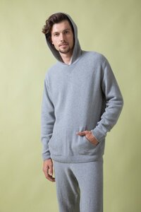 Herren-Sweatshirt Omero aus recycelter Kaschmirwolle - Rifò - Circular Fashion Made in Italy