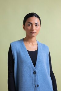 Unisex Weste aus recycelter Kaschmirwolle Eugenio - Rifò - Circular Fashion Made in Italy