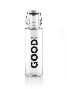 soulbottle 0,6l • Trinkflasche aus Glas • "good stuff" - soulbottles