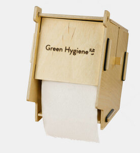 Klohaus für Toilettenpapier (Kordula + Rolf) - Toilettenpapierhalter - Green Hygiene