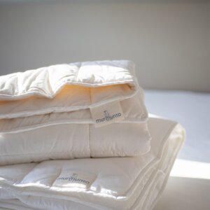 Bio-Bettdecke aus GOTS-Baumwolle (kbA) vegan und waschbar "Cotton Cover" - murmunto organics