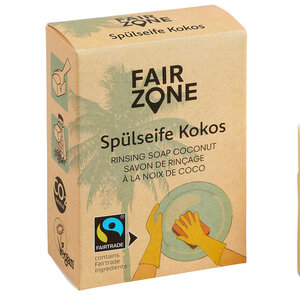 FAIR ZONE Spülseife Kokos 80 g - Fair Zone