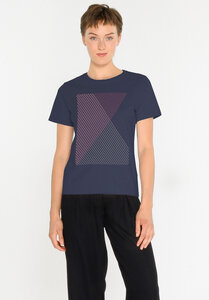 Damen Print T-Shirt SPACEGRID aus Biobaumwolle - ThokkThokk