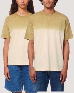 Dip Dye Unisex T-Shirt mit lässigem Schnitt für Sie und Ihn aus Bio-Baumwolle - YTWOO