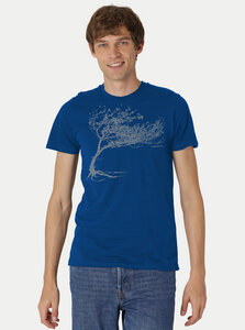 Bio-Herren-T-Shirt "Windy Tree" - Peaces.bio - handbedruckte Biomode