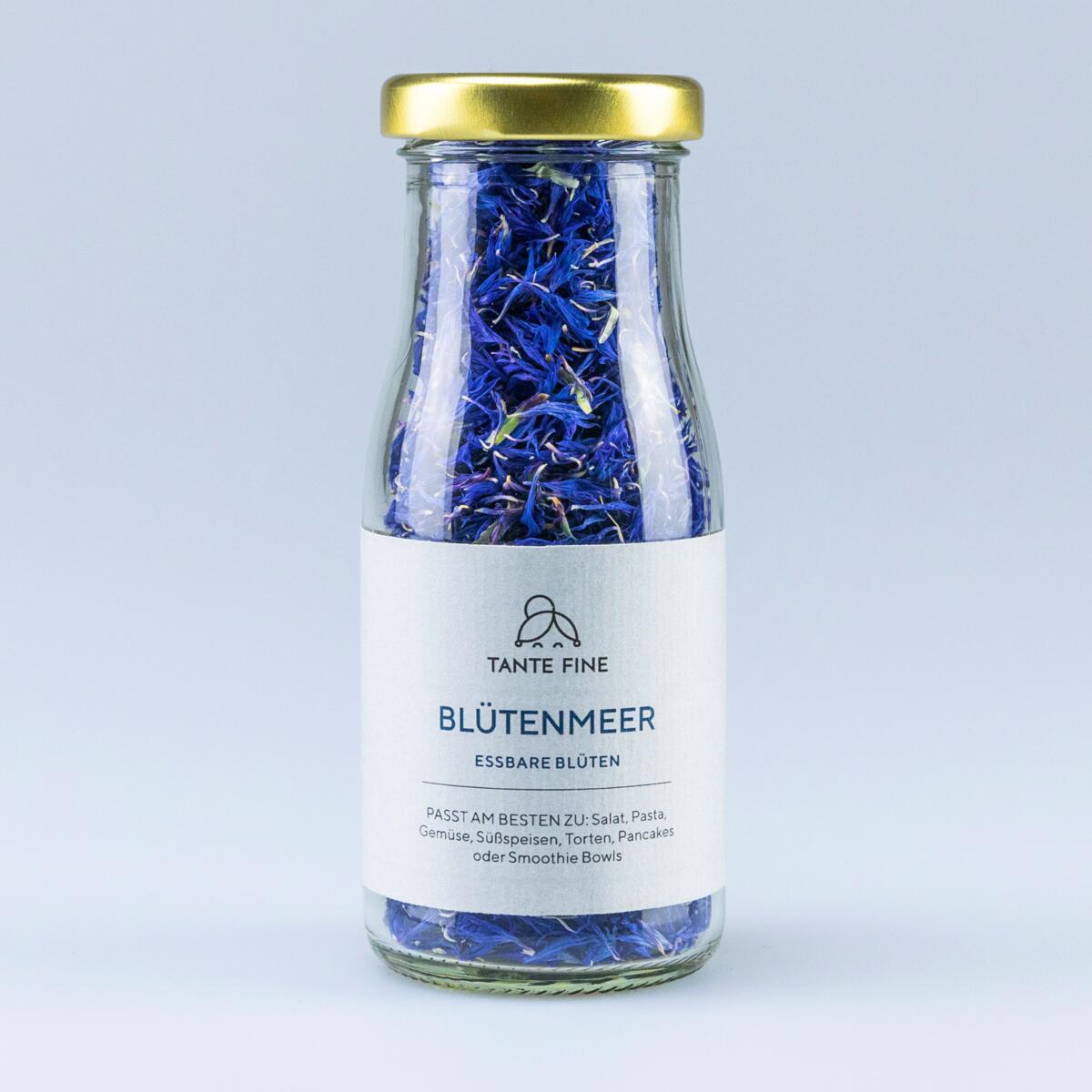 Tante Fine - Bio BLÜTENMEER - essbare getrocknete Kornblumenblüten | Avocadostore