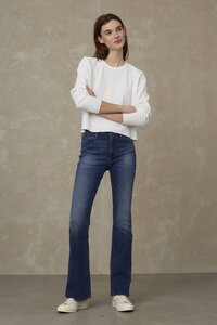 Kings Of Indigo - Jeans aus Bio Baumwolle mit Schlag - Marie - clean medium used - Kings Of Indigo